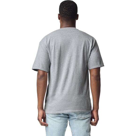 2 Gildan Mens 2XL Softstyle Cotton Blend Heather Short Sleeve Crew Neck T Shirt - Picture 3 of 6